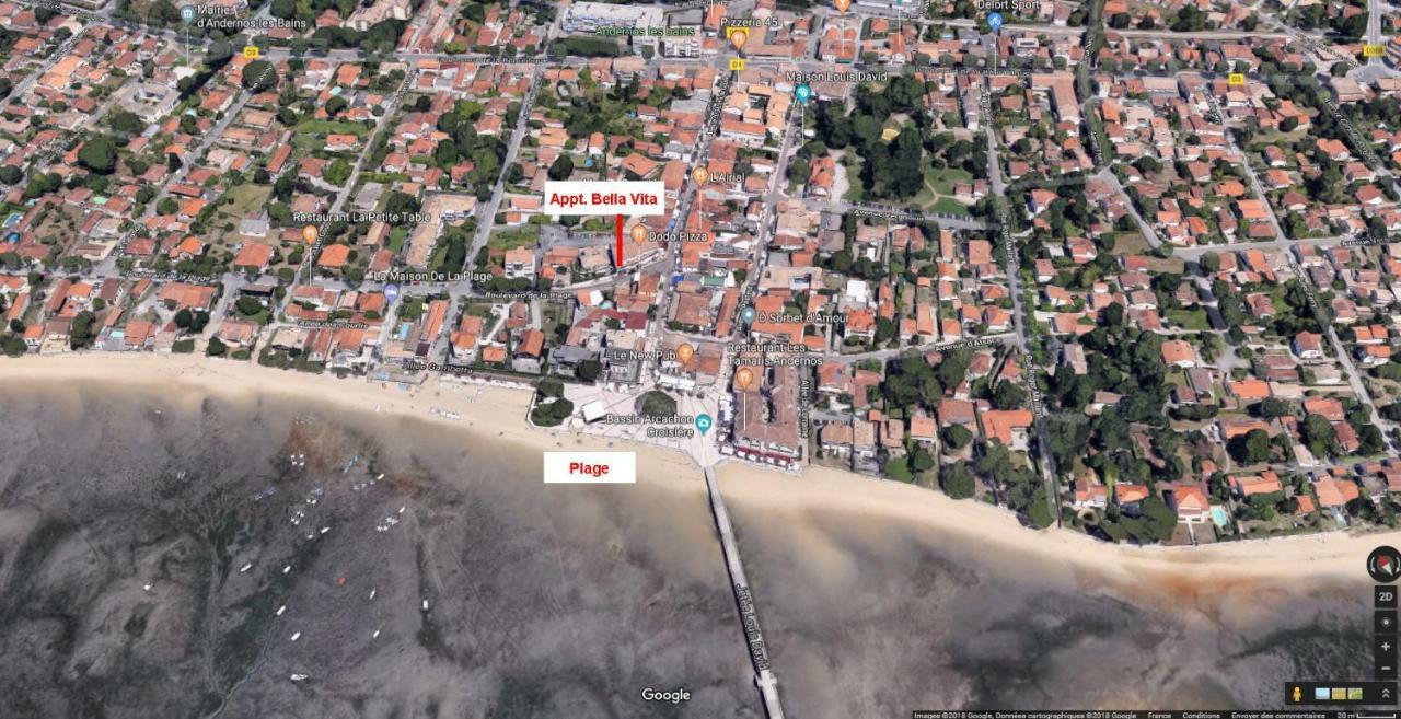 Appt. Bella Vita - Andernos Les Bains, Au Coeur Du Bassin D'Arcachon Екстер'єр фото